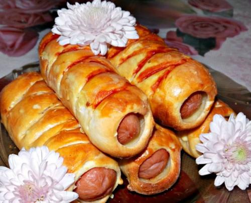 Венские Сосиски в Тесте.