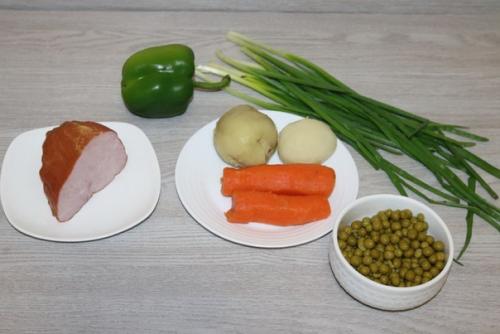 Салат Киевский.  Ингредиенты: 01