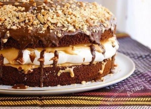 Торт Воздушный Сникерс? 06