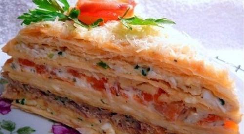 Топ - 8 вкуснейших закусочных блинных тортиков? 07