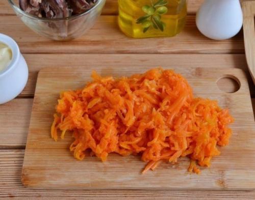 Слоёный салатик Печёнкин. 05