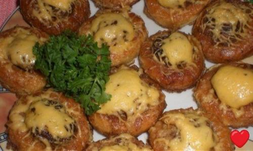 Фаршированные бублики. Оригинально, дети оценят.