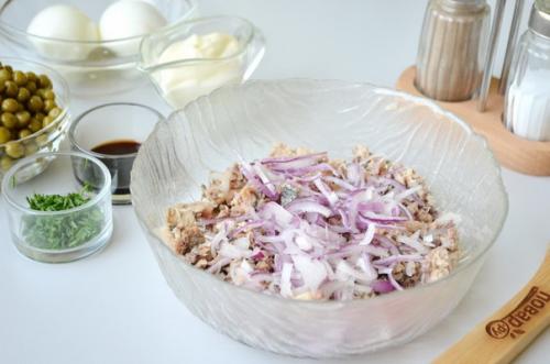 Рыбный салат Приятная Гармония. 02