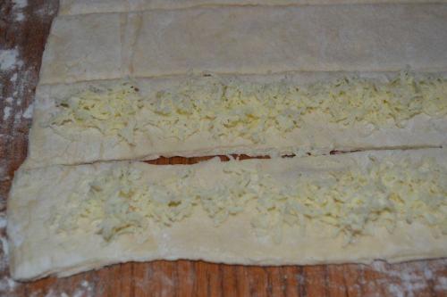 Сырные улитки.  Ингредиенты: 02