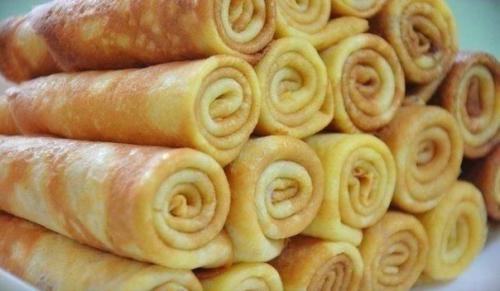 Блины на молоке.