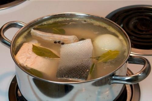 Суп с рыбным филе. 05