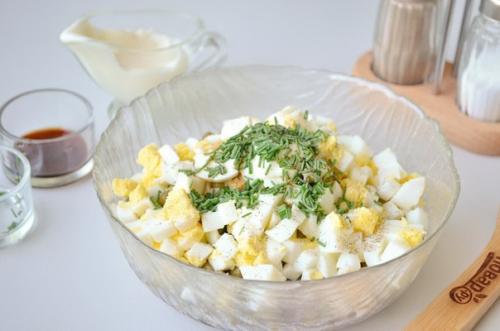 Рыбный салат Приятная Гармония. 04