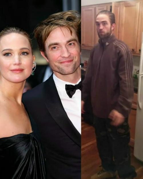 Роберт Паттинсон из мусорки дженнифер лоуренс ел. 

