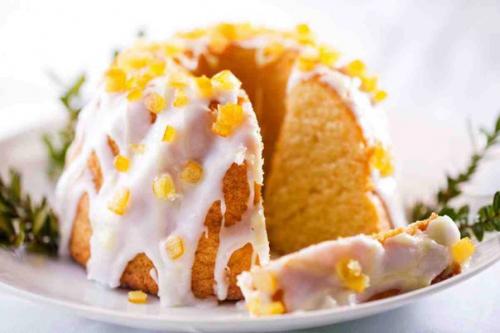 Лимонная ромовая баба. Лимонная ромовая баба.