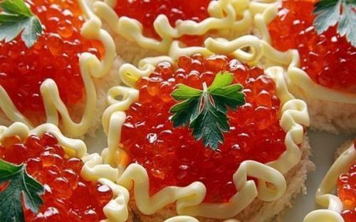 Топ - 6 самых красивых и вкусных закусок. 02