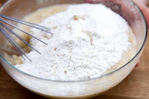 Банановые кексы.  Простая выпечка для посиделок с чаем. 07