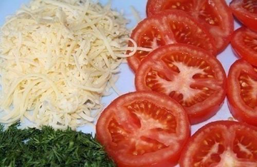 Отбивные из куриного Филе с помидорами. 03 Отбивные из куриного Филе с помидорами. 03