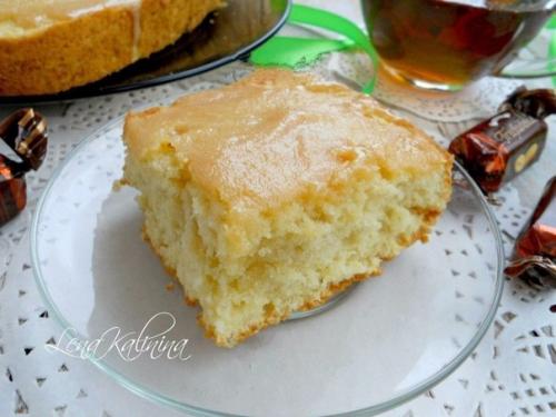 Рецепт нежного бисквита.