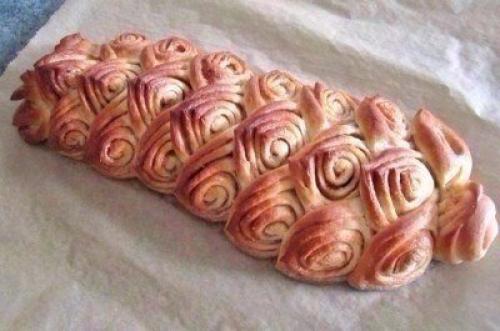 Рулет - плетёнка.  Ингредиенты: 07