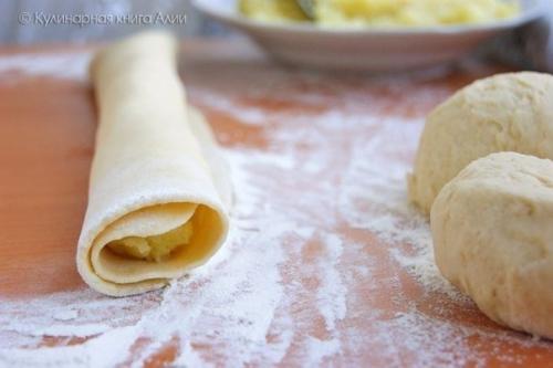 Пирожки - малышки Слоеные скороспелые. 01