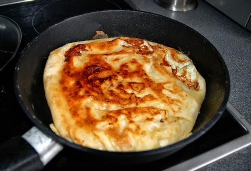 Яичница в лаваше с сыром. 04 Яичница в лаваше с сыром. 04