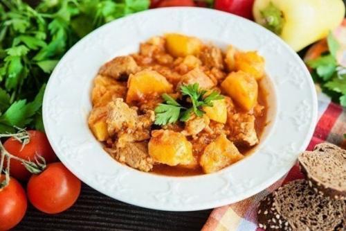 Жаркое.  Сохрани рецепт, чтобы порадовать себя вкуснятиной!