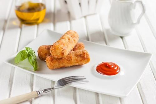 Куриные крокеты с сыром. 01