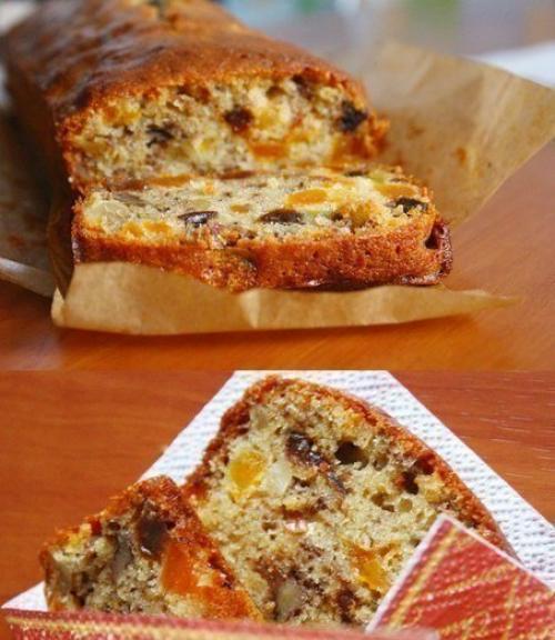 Ароматный кекс с сухофруктами? 04