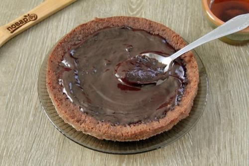 Постный шоколадный торт. 05 Постный шоколадный торт. 05