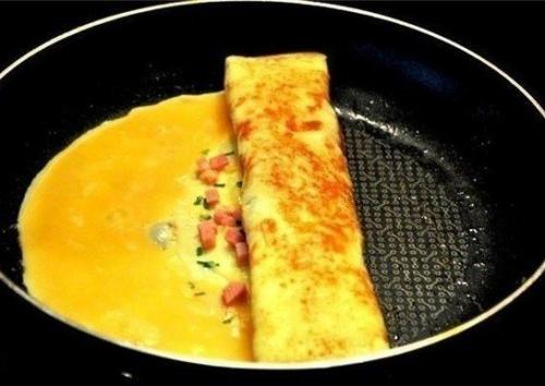 Омлет по-каталонски.  Ингредиенты: 03