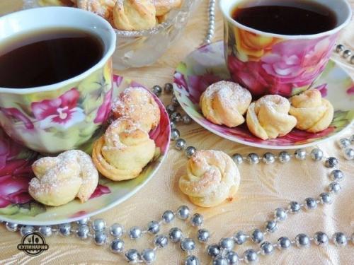 Творожное печенье Чайная Роза.