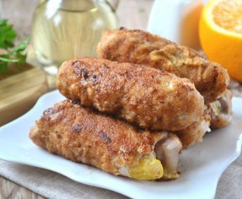 Мясные рулетики с сюрпризом. 04