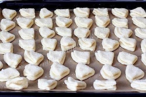 Твoрoжнoе печенье Угoлки.