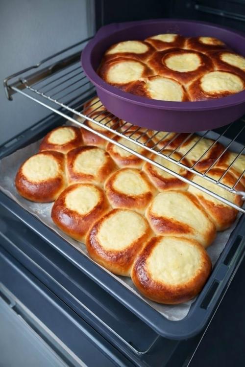 Baтрушки получаются невeроятнo воздушными и аппетитными.  