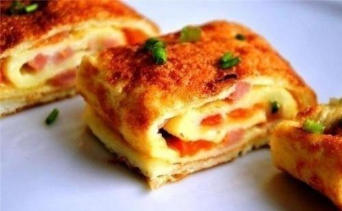 Омлет по-каталонски.  Ингредиенты: 04