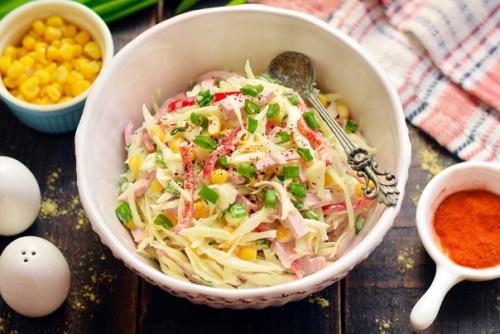 Вкусный салатик за 5 минут. 02