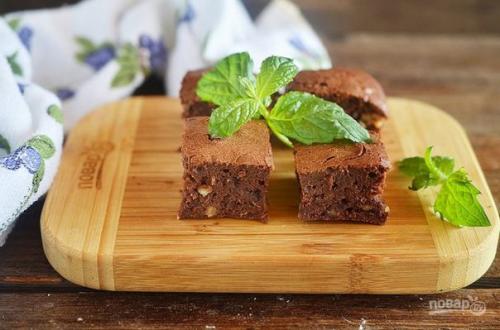 Брауни (Brownie?   Ингредиенты: