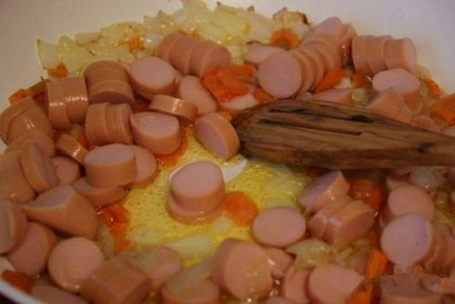 Обалденный супчик с сосисками! 03