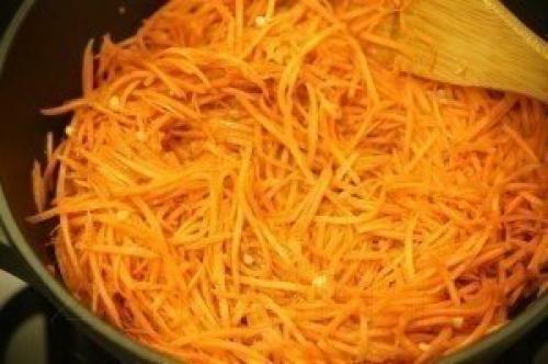 Морковка по-корейски.  Отменная закуска! 09