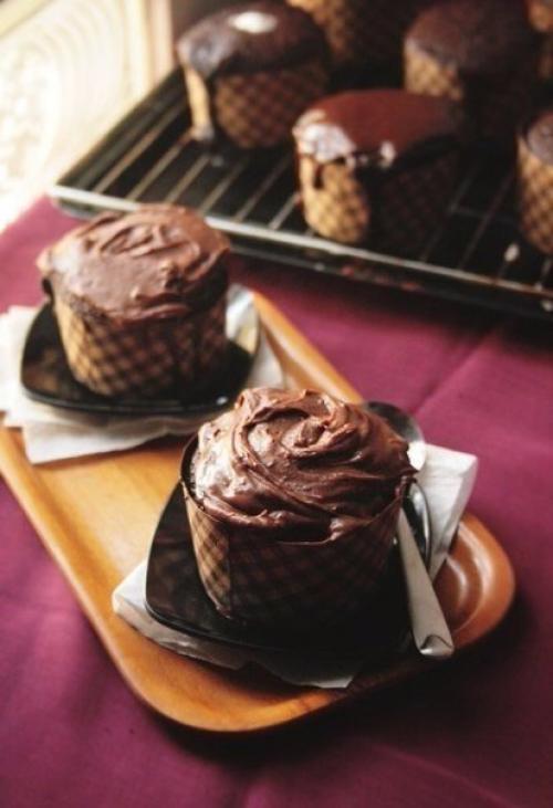 Очень вкусные и быстрые шоколадные капкейки?