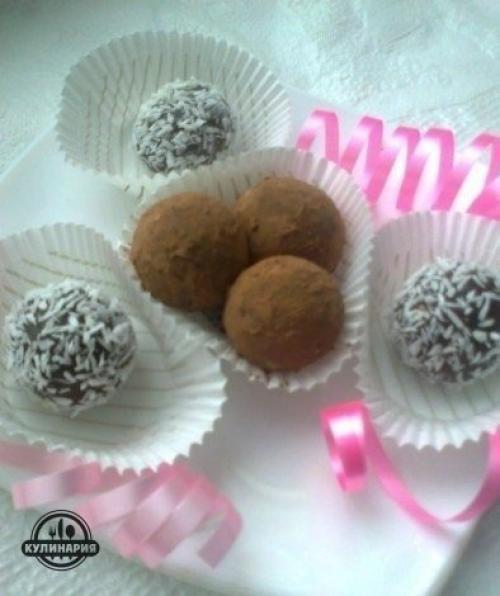 Конфеты из сгущенки.