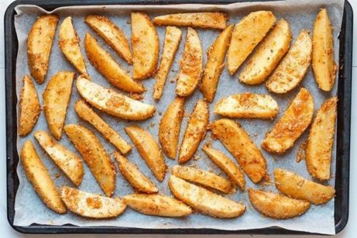 Невероятные картофельные дольки с сыром. 02 Невероятные картофельные дольки с сыром. 02