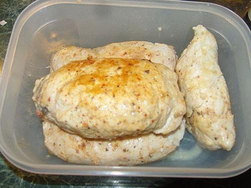 Куриные рулетики с грибами. 06