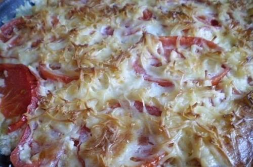 Нежная запеканка с кабачками. 05