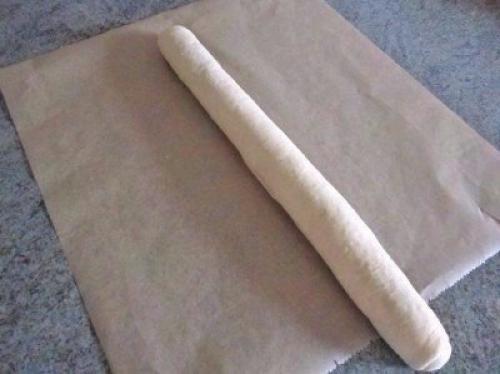 Рулет - плетёнка.  Ингредиенты: 02