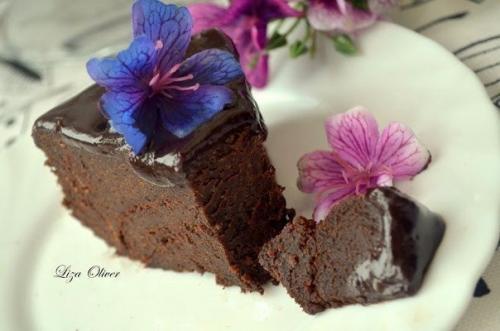 Неординарный шоколадный торт от мамули Дж. 05