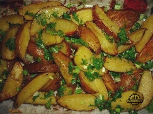 Картошечка в ДУХОВКЕ. Ингредиенты: Картошечка в ДУХОВКЕ. Ингредиенты: