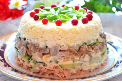 Топ - 5 салатиков на праздники: подборка отличных рецептов. 01