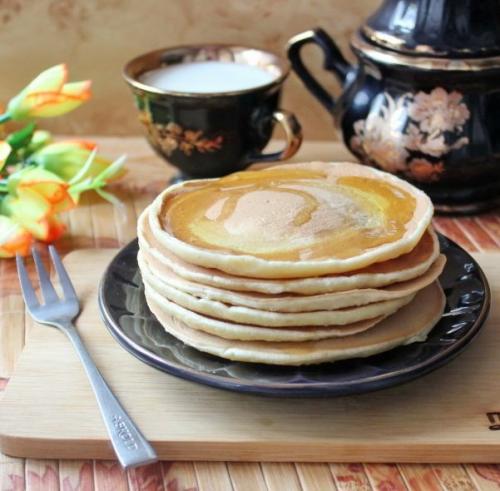 Панкейки без молока.