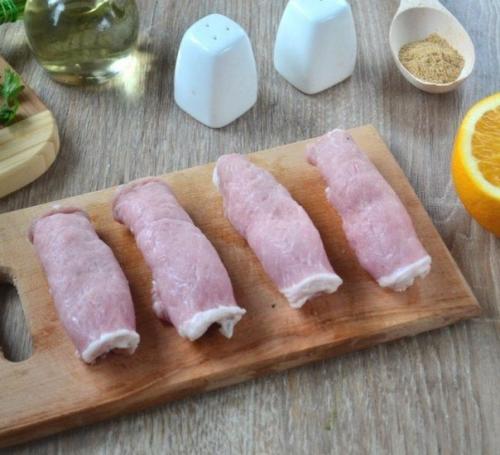 Мясные рулетики с сюрпризом. 03