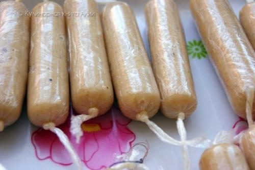 Как сделать куриные сосиски самому. 05