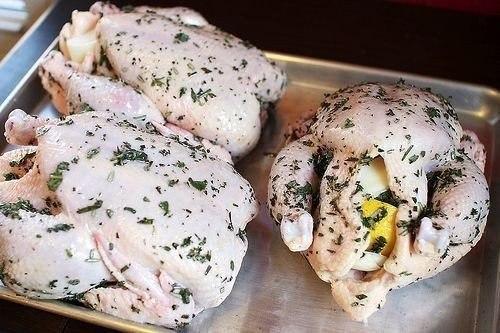 Курица с травами и лимоном. 04