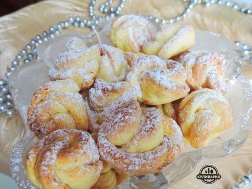 Творожное печенье Чайная Роза. 08