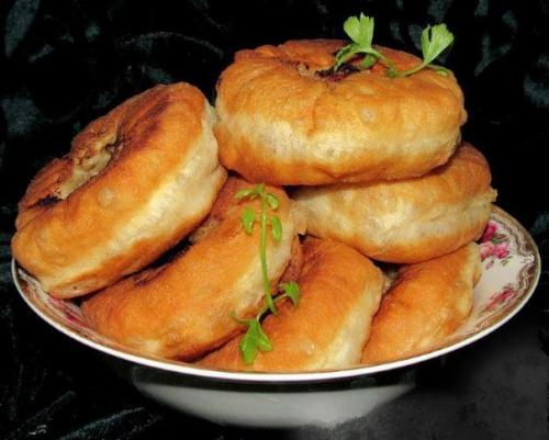 Домашние беляши.  Ингредиенты: 01