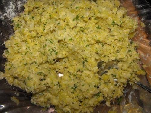 Капустные котлеты.  Ингредиенты: 06